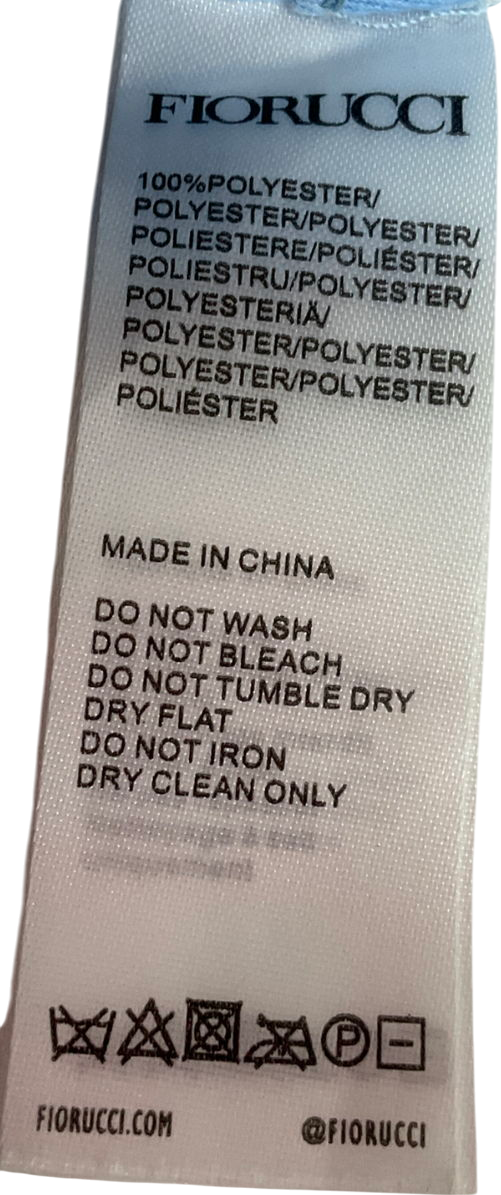 FIORUCCI Blue Fur Bucket Hat One Size