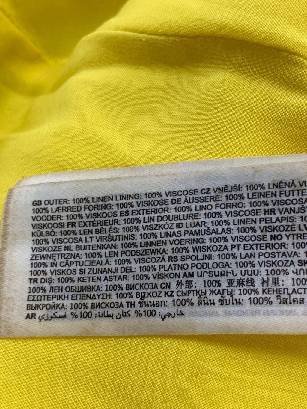 Forever New Yellow Cutout Midi Dress UK 4