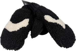 Varley Black Heyward Sherpa Mitten One Size