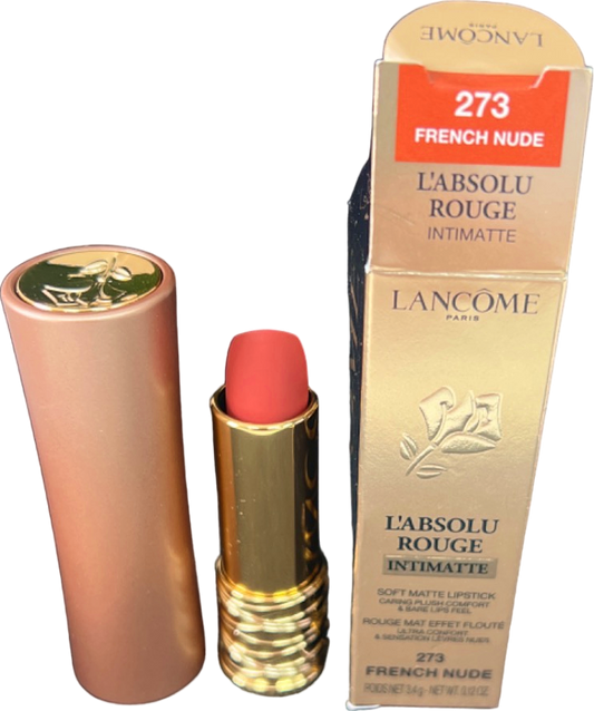 Lancome L'Absolu Rouge Intimatte Lipstick French Nude 3.4g