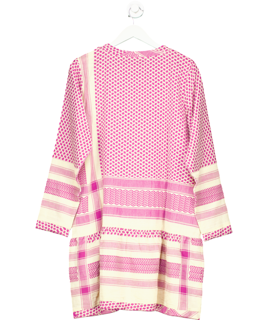 Summery Copenhagen Purple Dress 2 O With Long Sleeves UK L