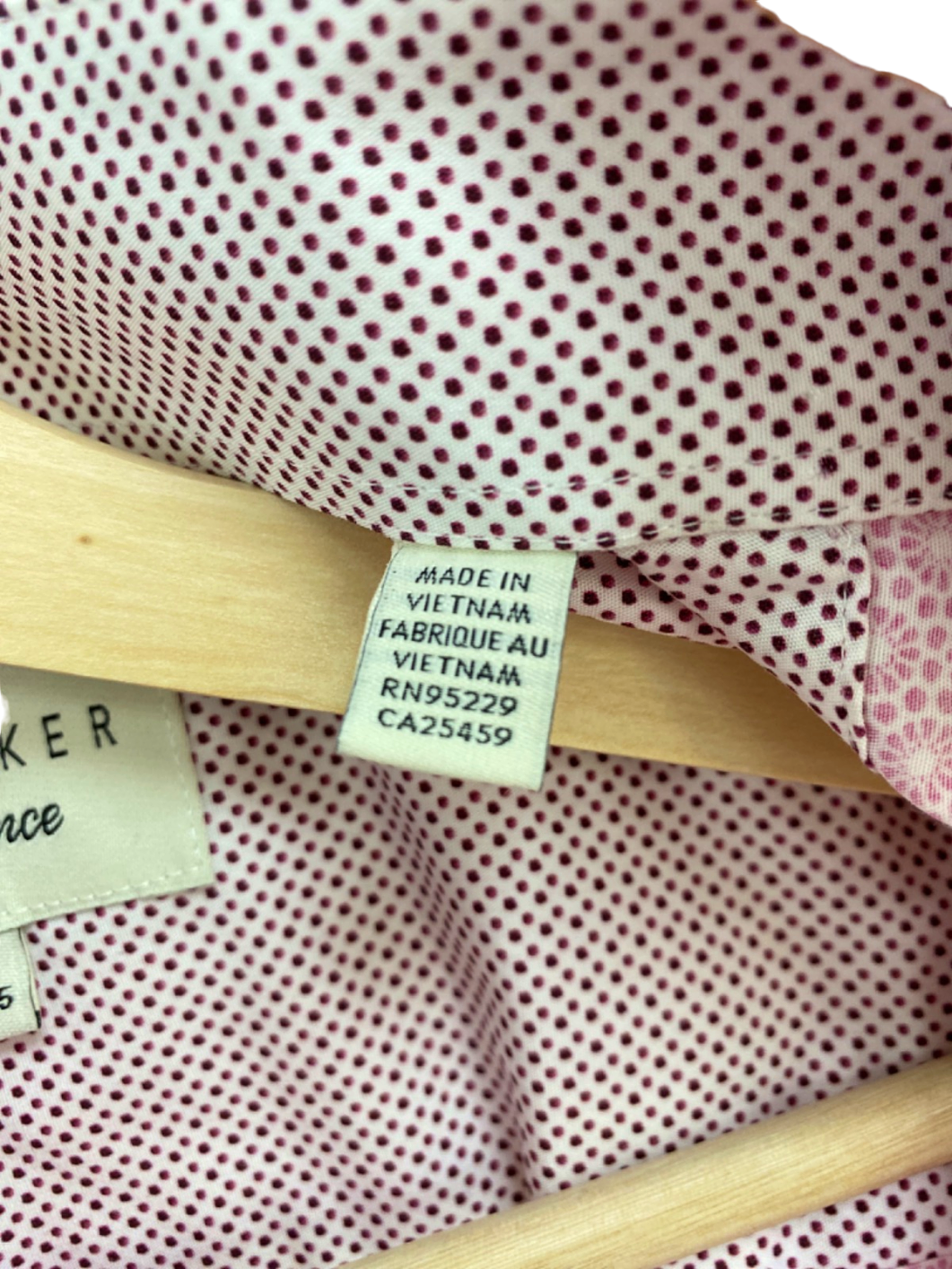 Ted Baker Pink Endurance Shirt UK 15" NECK