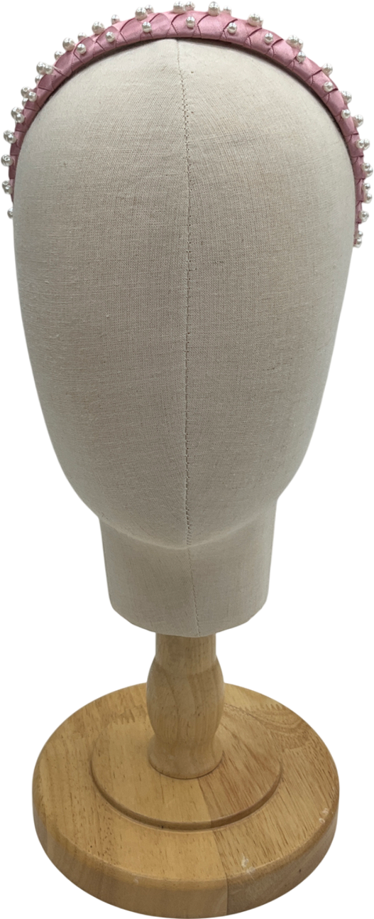 Pink Pearl Headband One Size