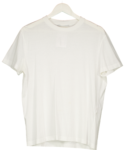 Prada White Cotton Jersey T-shirt UK L