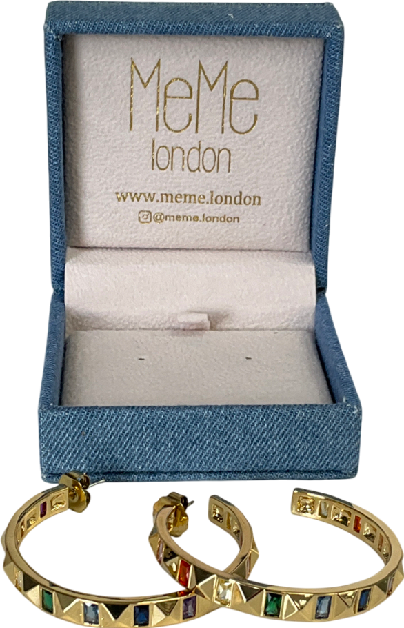 MeMe Metallic Rockin' Rainbow Earrings