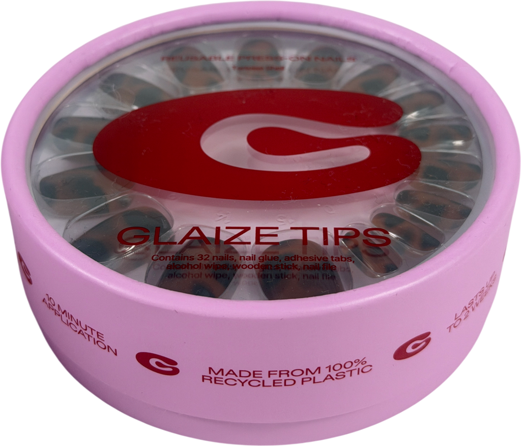 Glaize Press On Nails Tortoise Shell 32