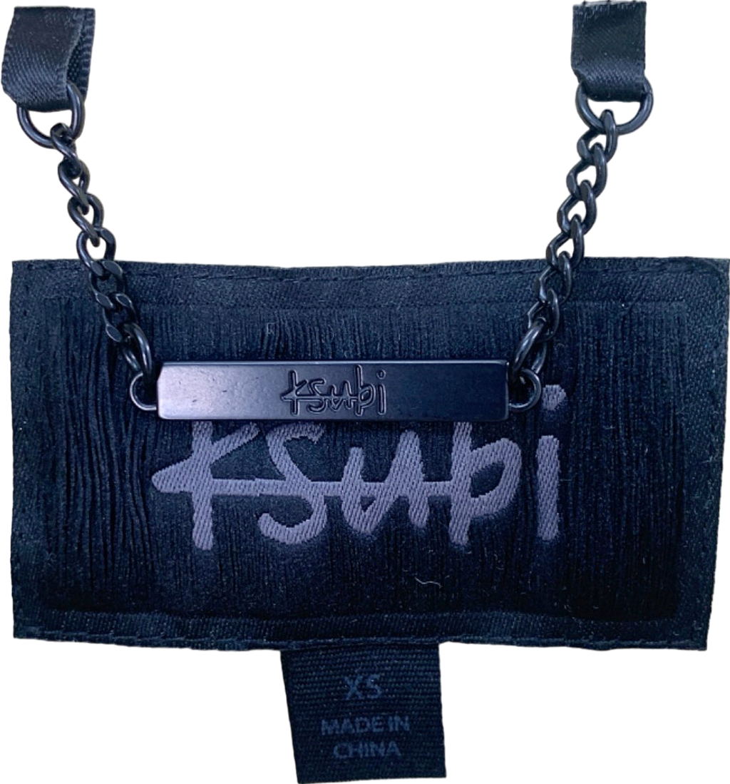 Ksubi Khaki Incognito Biker Trench Coat UK XS