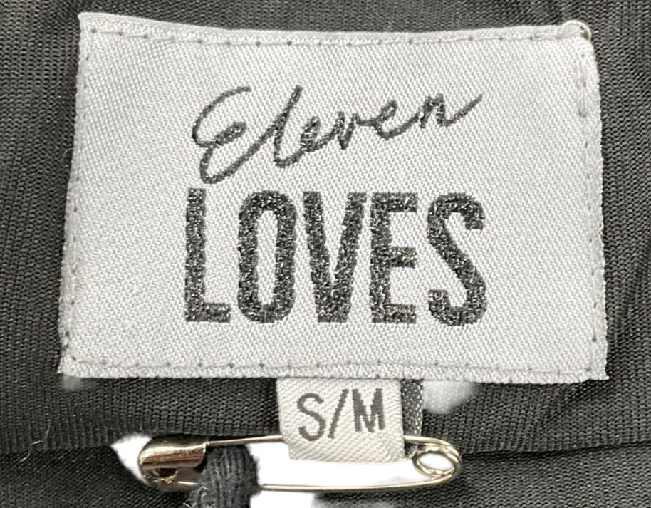 Eleven Loves Black Iris Multi-ribbon Tulle Maxi Skirt (black) UK S/M