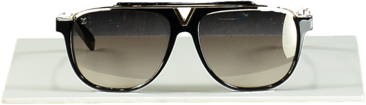 Louis Vuitton Mascot Sunglasses Black / Gold Acetate 140mm