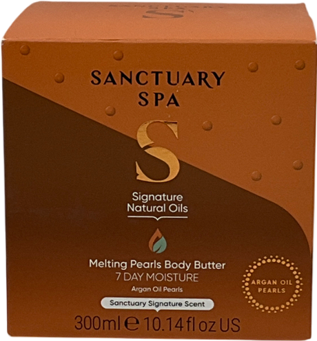 Sanctuary Spa Signature Natural Oils Melting Pearl Body Butter 300ml