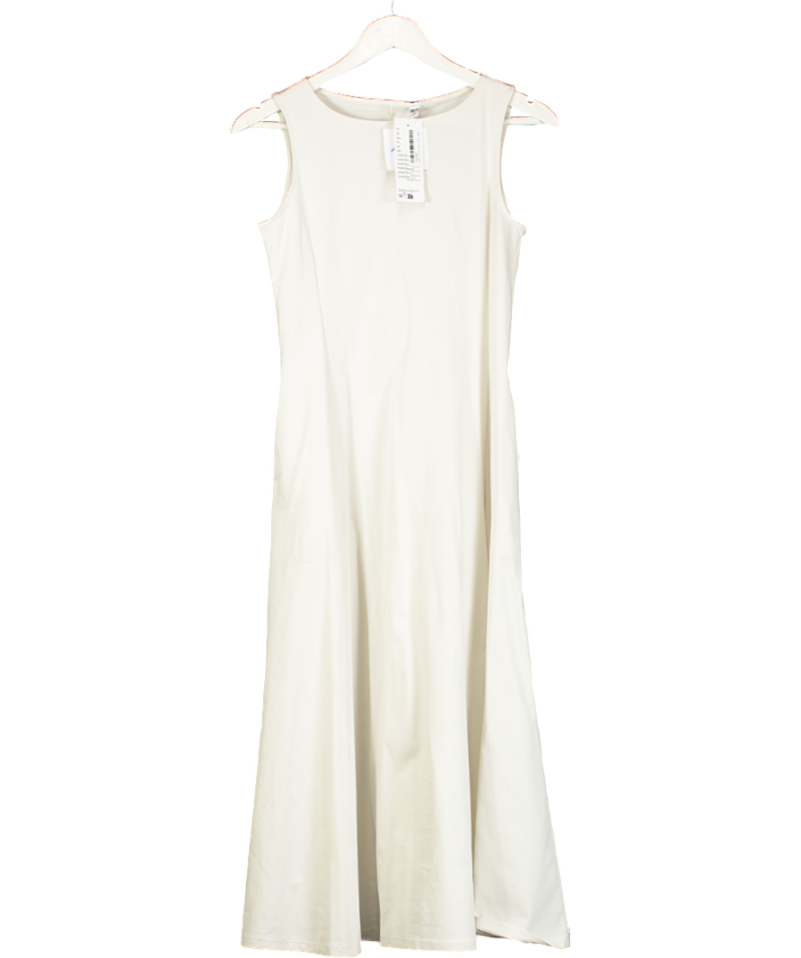 Uniqlo Cream Ultra Stretch Airism Dress UK XS