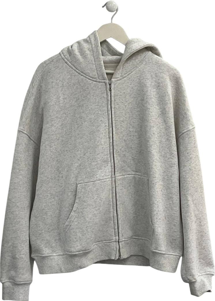 SOUTH.ST Sst Zip Hoody - Marl Grey UK S