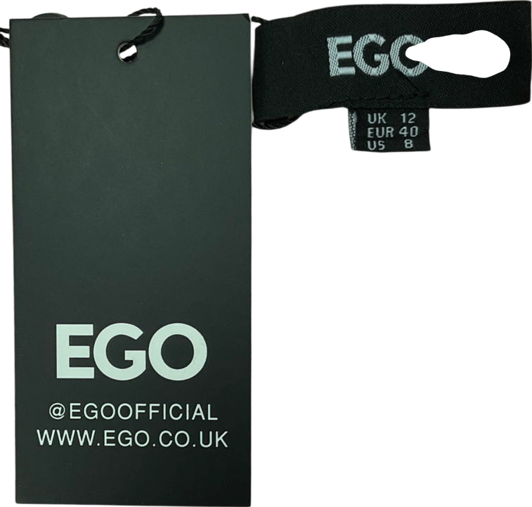 Ego One Shoulder Mini Dress In Pink UK 12