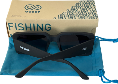 ecoer Black Ego Ocean Sunglasses One Size