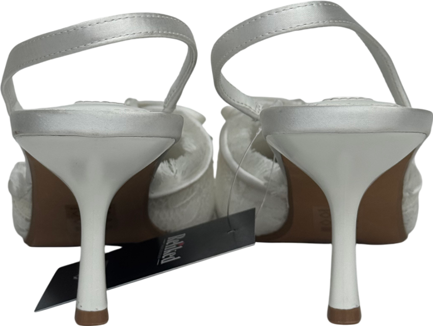 STEVE MADDEN White Serenade-l Lace heels UK 6 EU 39 👠