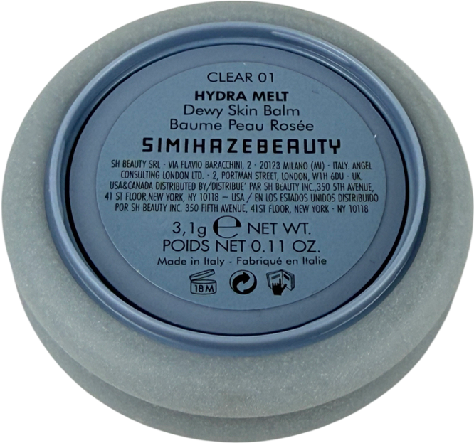 SIMIHAZEBEAUTY Hydra Melt Dewy Skin Balm Clear 3.1g