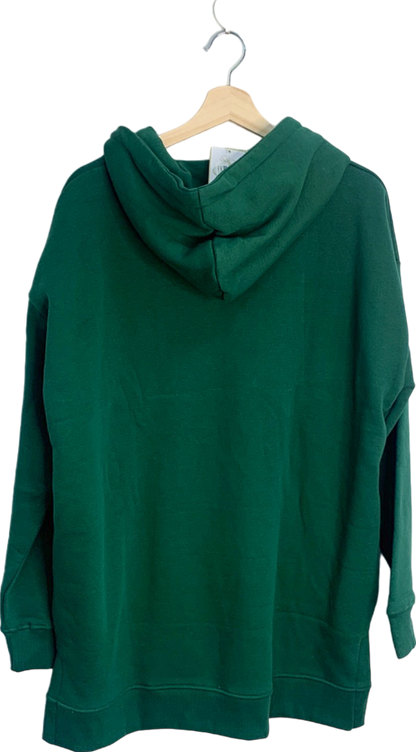 Very Green Cotton Conscious Hoodie UK M
