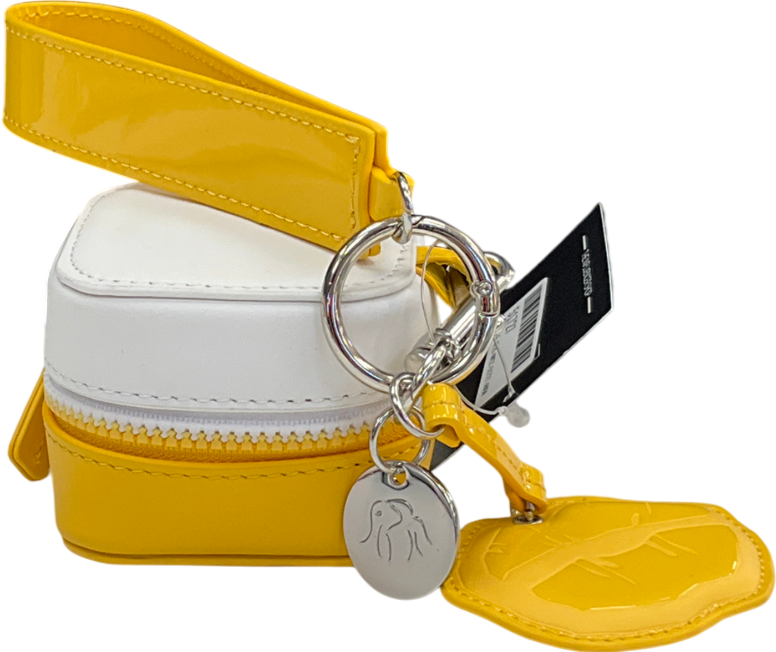 Drunk Elephant Yellow Cosmetic Keychain One Size