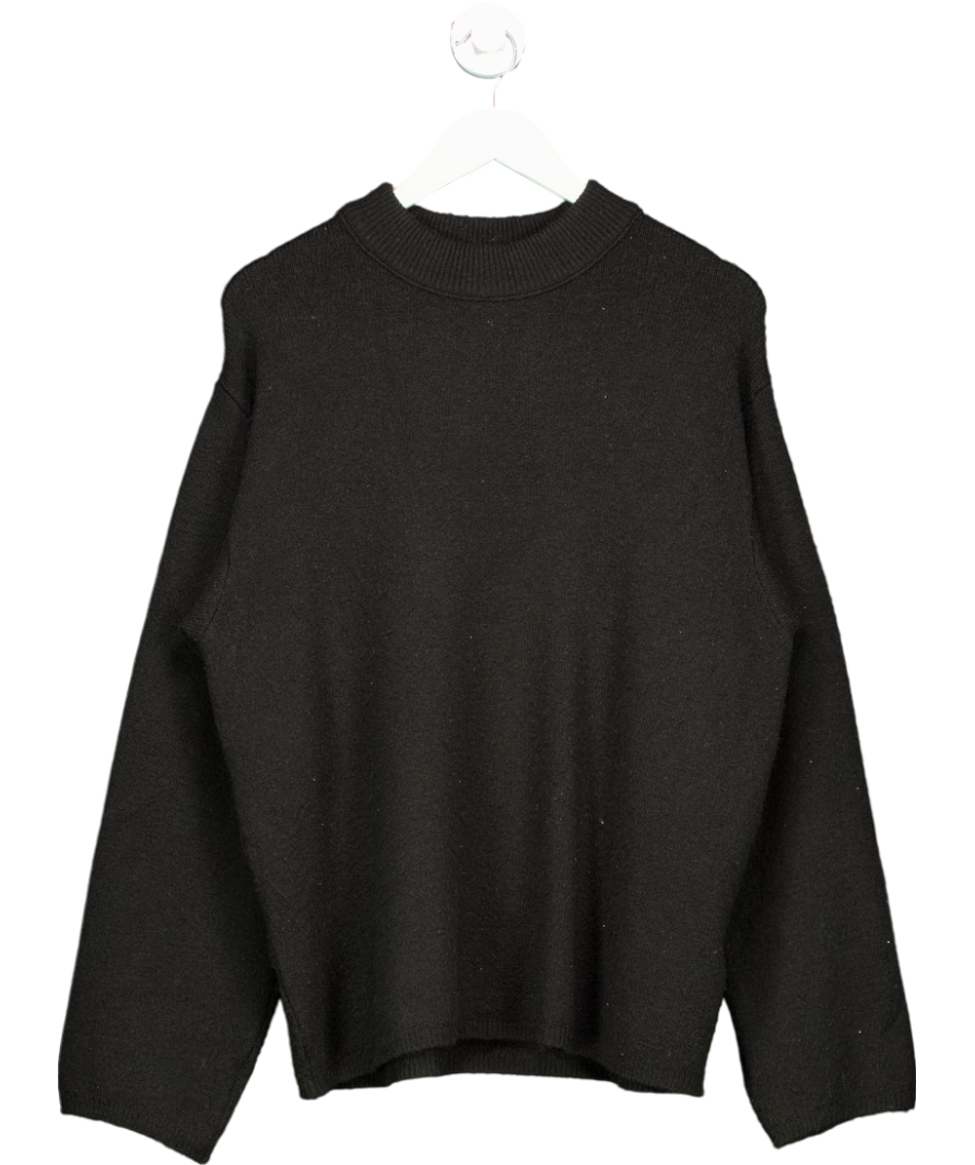 Josefine HJ x NA-KD Black Knitted Sweater UK M