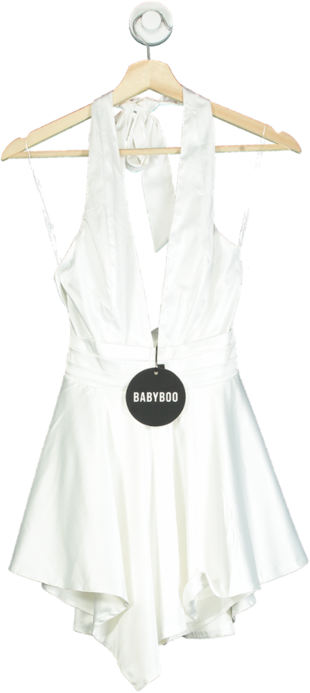Babyboo White Gia Dress XS