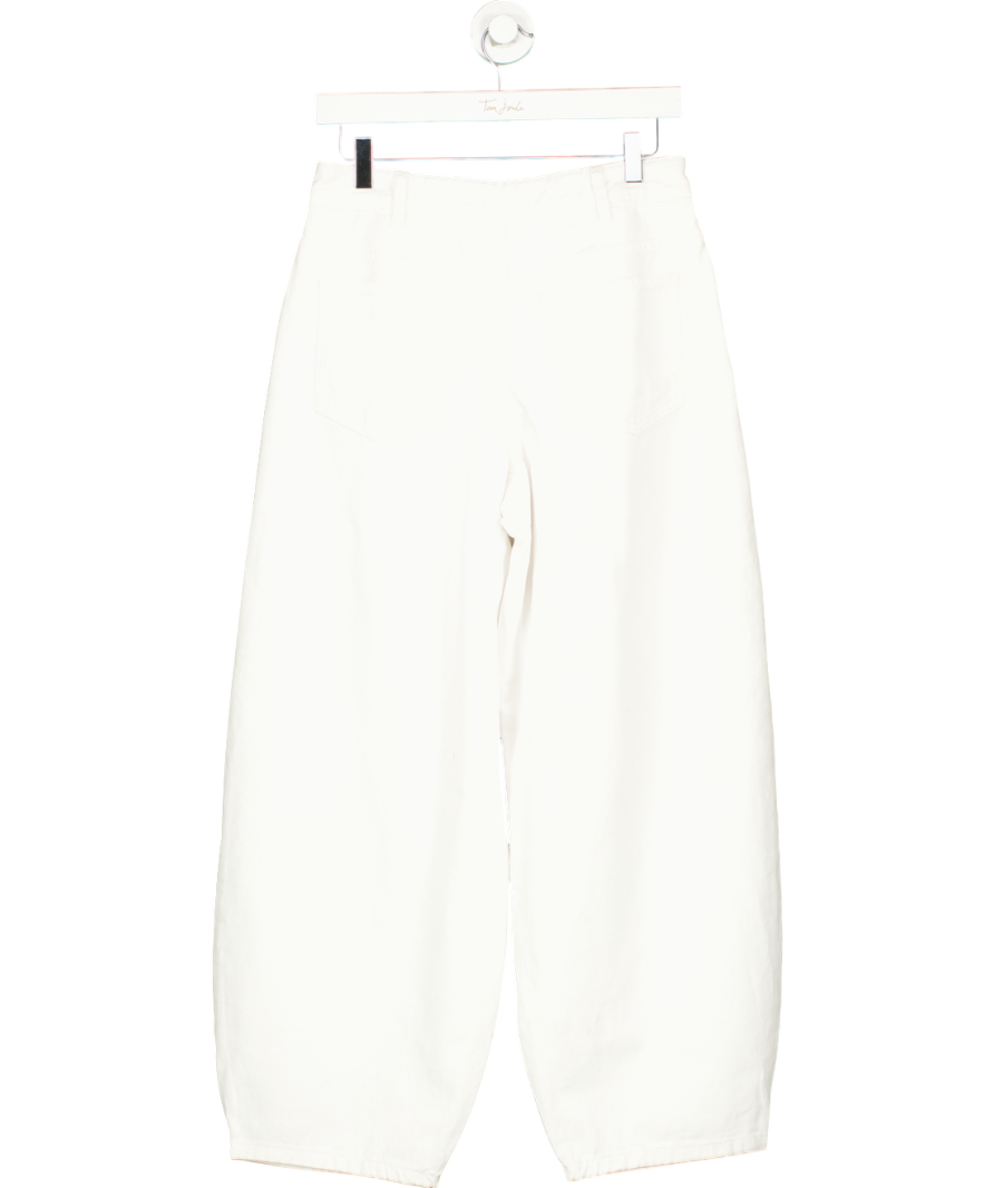 NA-KD White Barrel Jeans W36