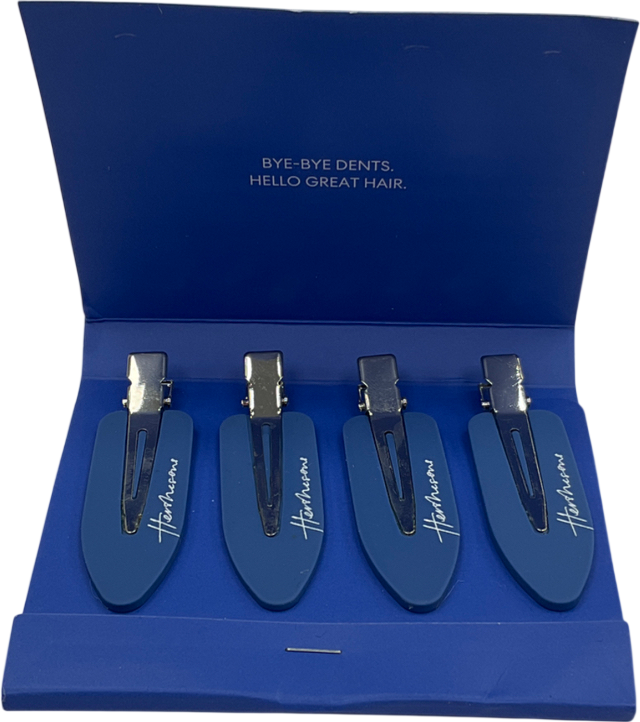 hershesons Blue Hair Clips