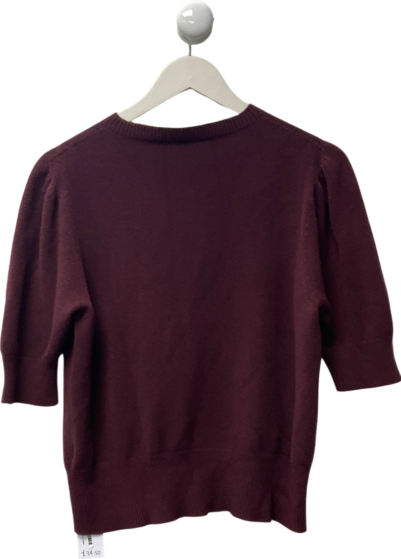 N°1 Georges Street Purple Bonnie Knit Plum UK S/M