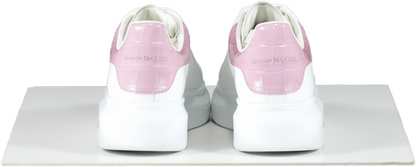Alexander McQueen White / Antique pink Oversized Low-top logo Sneakers UK 3.5 EU 36.5 👠