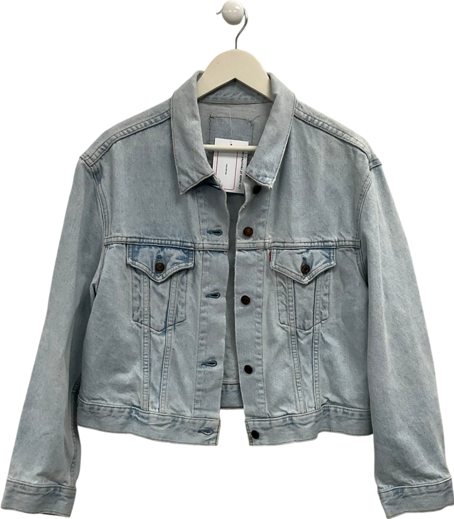 levis Blue Classic Denim Jacket UK S/M
