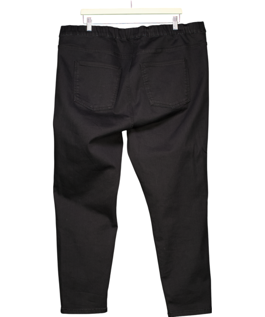 live unlimited Black Curve Pull On Denim Jegging UK 24