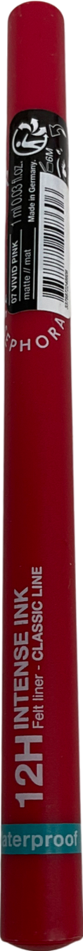 Sephora Intense Ink Eyeliner Vivid Pink 1ml