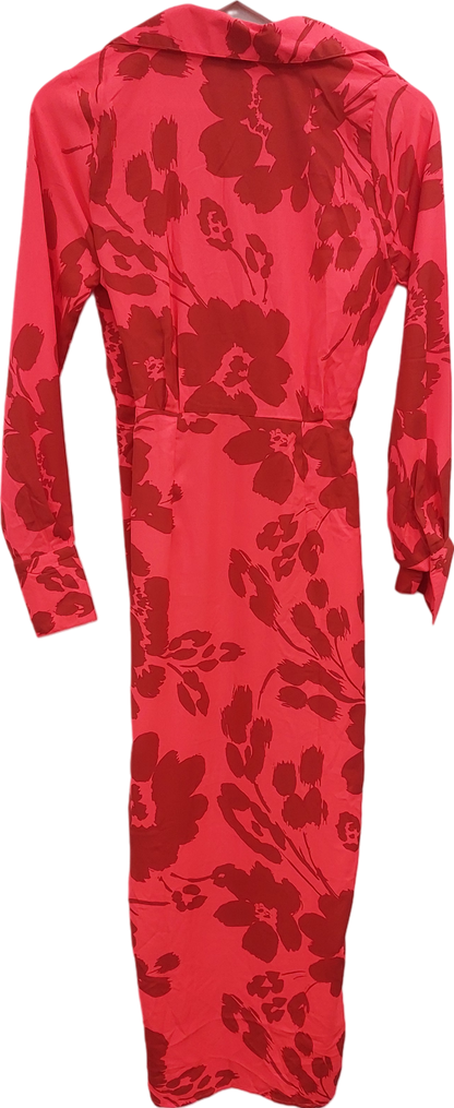 Dancing Leopard Frankie Dress In Red Floral UK 6