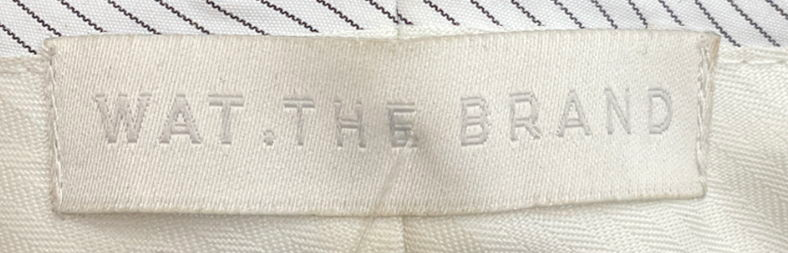 wat the brand Grey Sulvam Flano Piping Wide Leg Trousers UK 10