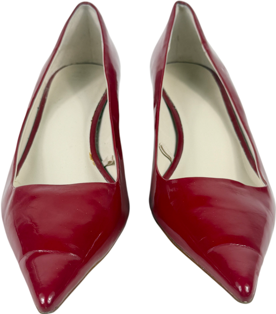 ZARA Red Patent Leather Shoes UK 5 EU 38