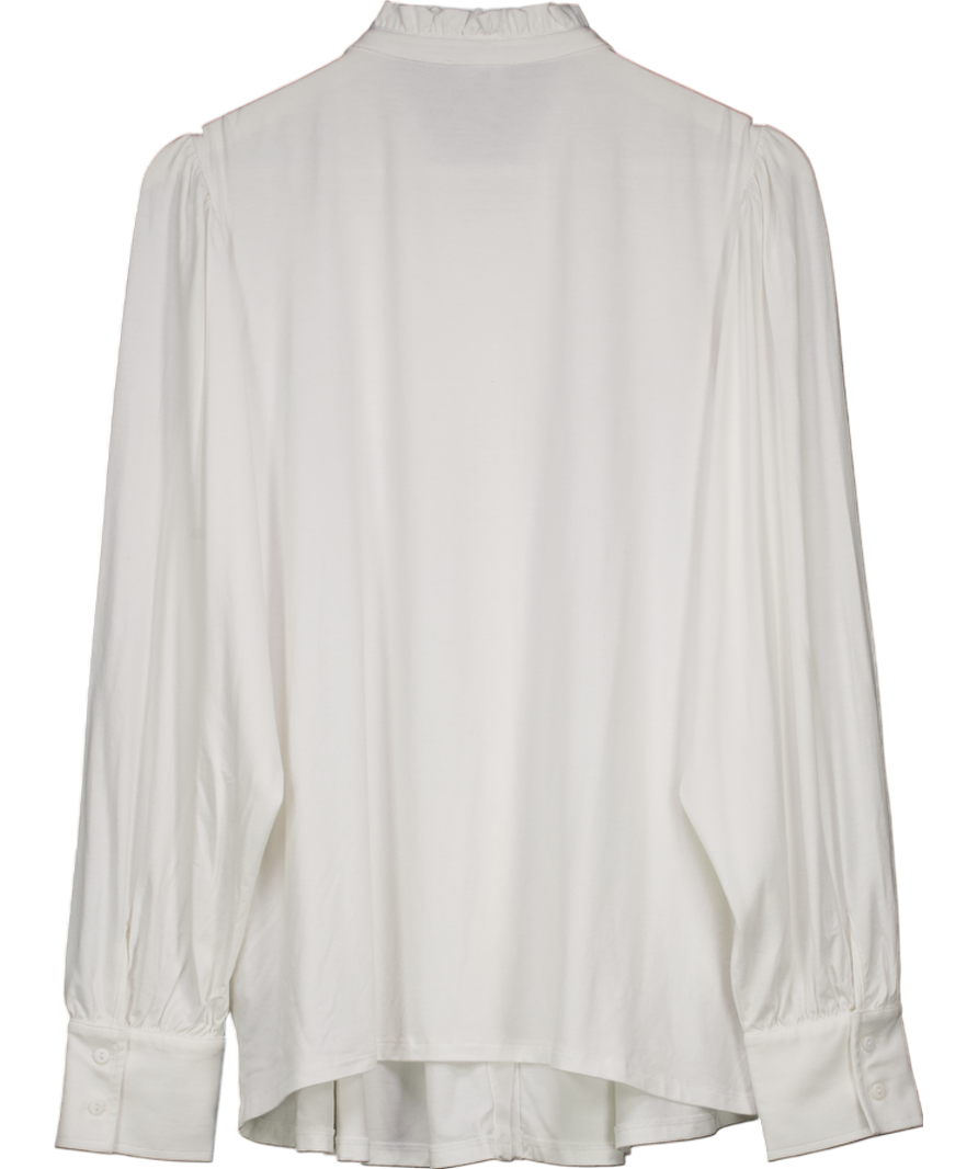 Isabella Oliver White Imogen Maternity Blouse UK 12