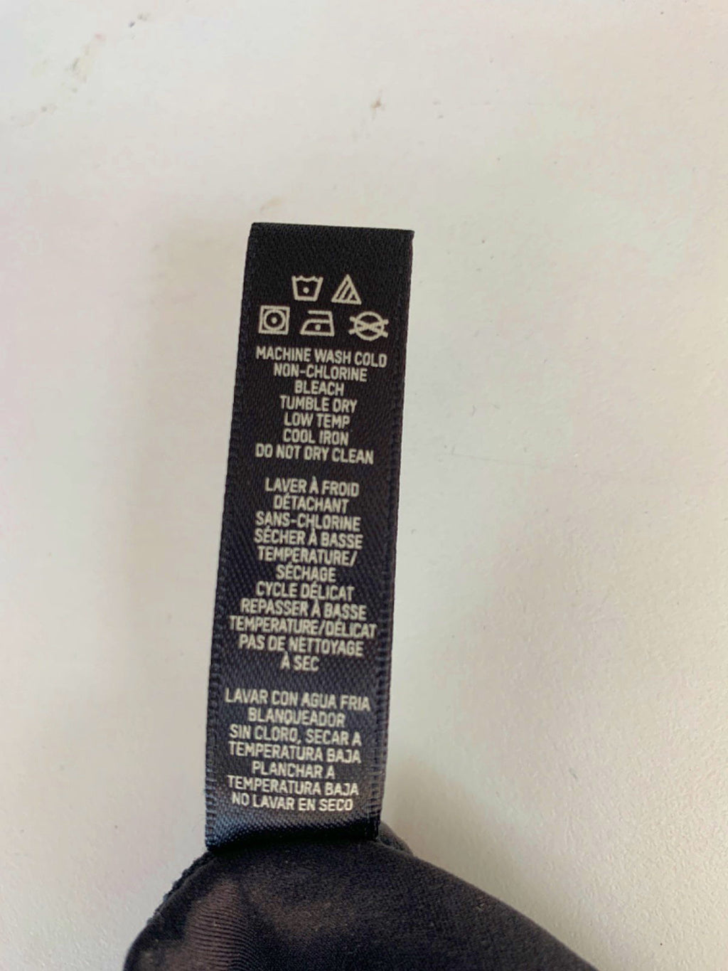 SKIMS Onyx Fits Everybody Lace Triangle Bralette UK L