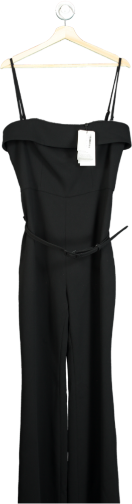 Nadine Merabi Black Jumpsuit UK 12