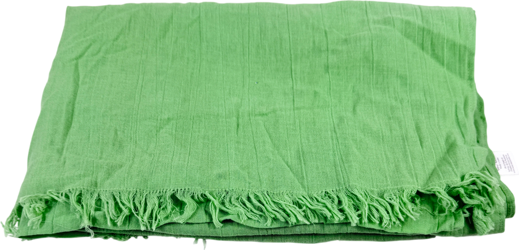 Sea level Salt Frayed Sarong Matcha Green One Size