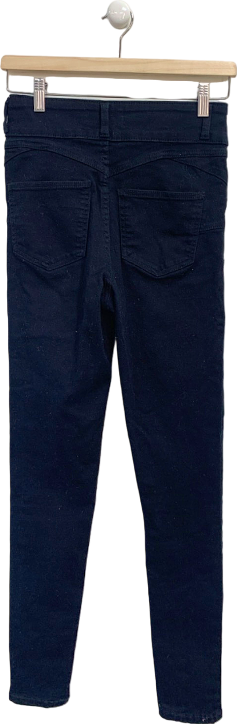 New Look Black Skinny Jeans Long UK 8