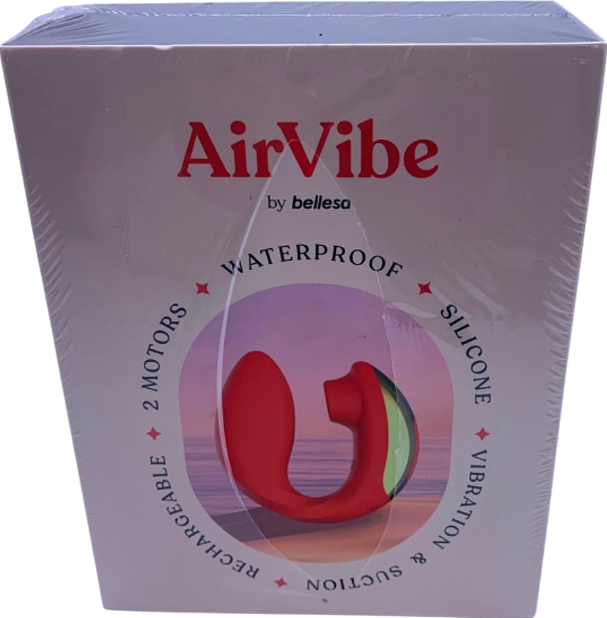 Bellesa AirVibe Waterproof Silicone Vibration Suction Vibrator