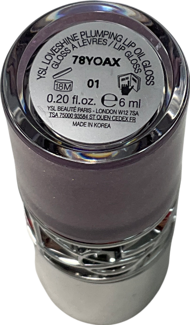 YSL Loveshine Plumping Lip Oil Gloss 01 6ml