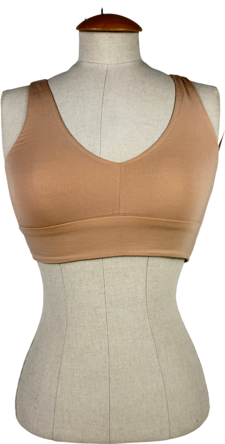 Commando Brown Butter Comfy Bralette UK XS