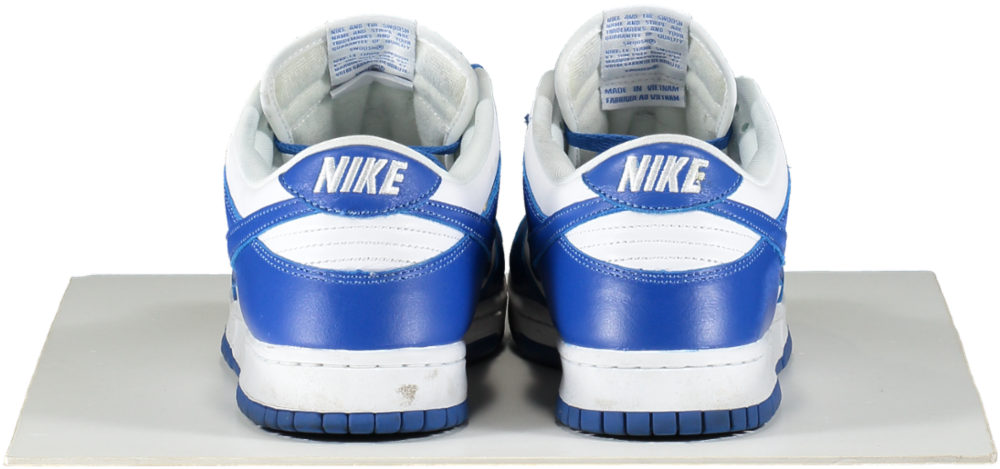 Nike White / Blue Dunk Low Retro "kentucky 2020/2022" UK 9  👞