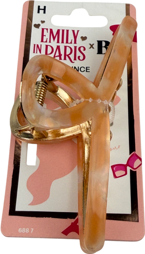 EMILY IN PARIS Orange Claw Clip