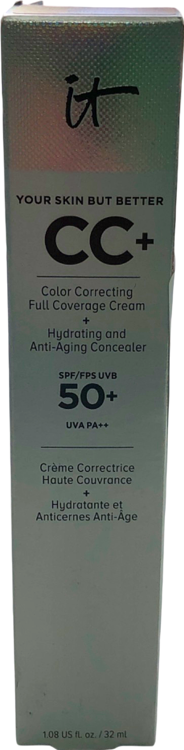 IT Cosmetics Your Skin But Better CC+ Cream Full Coverage Hydrating and Anti-Aging Concealer Fair Light 32 ml