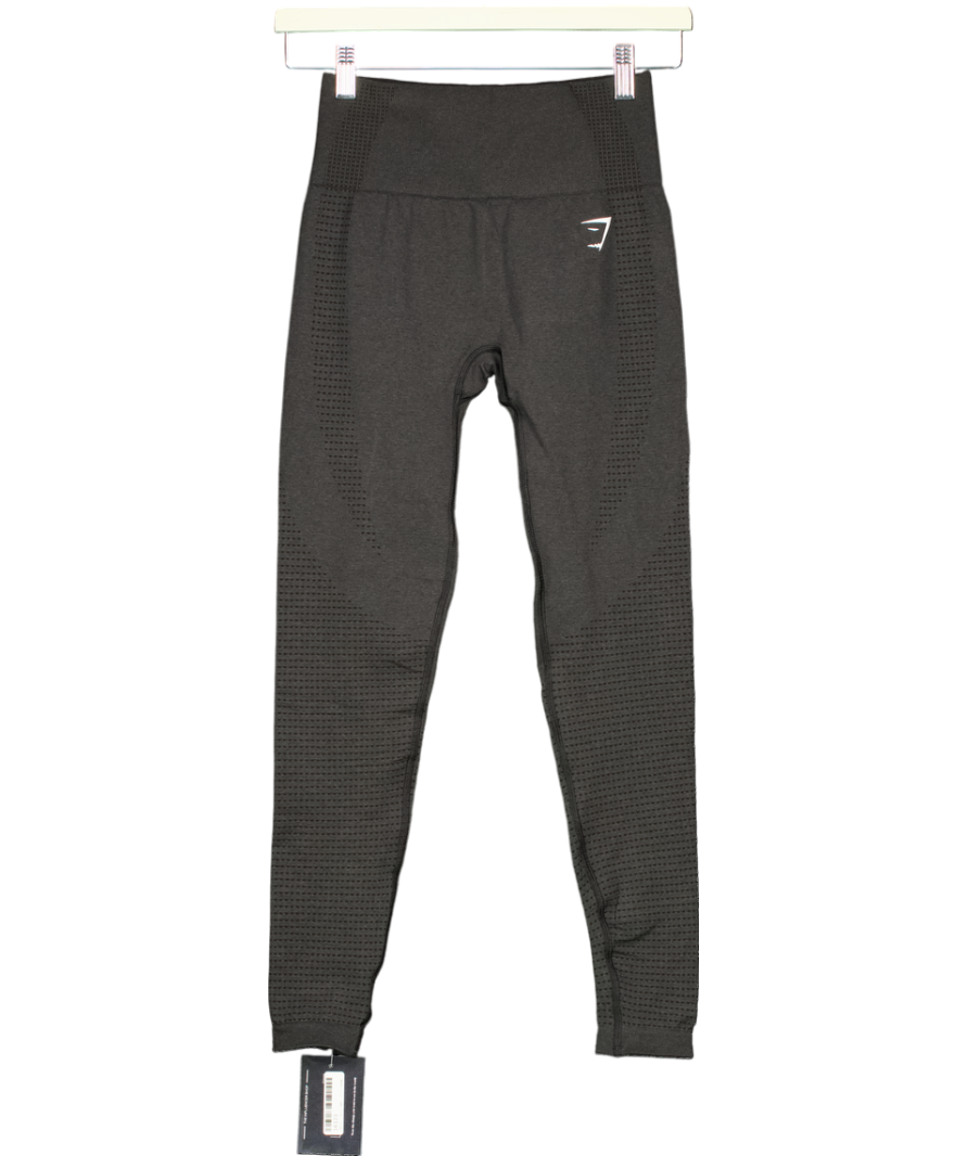 gymshark Black Vital Seamless Leggings 2.0 UK S