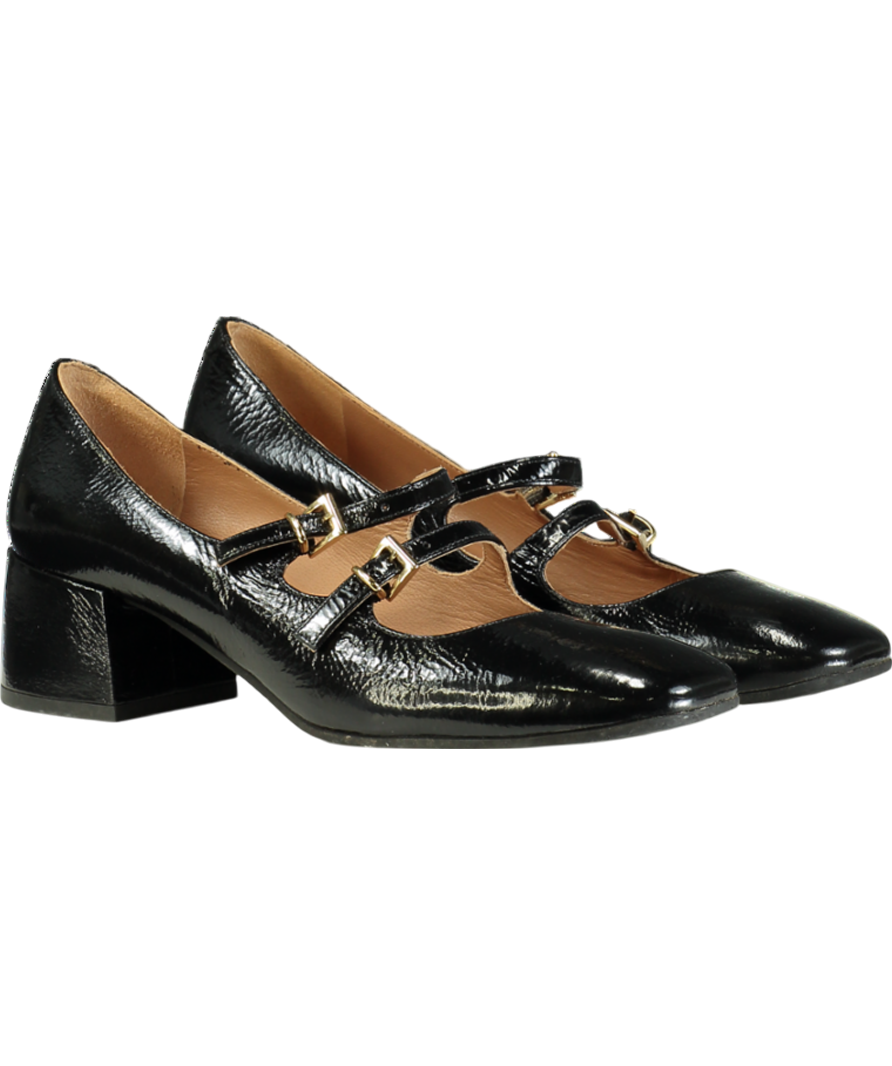 Russell & Bromley Black Mary Jane Block Pump UK 5 EU 38 👠