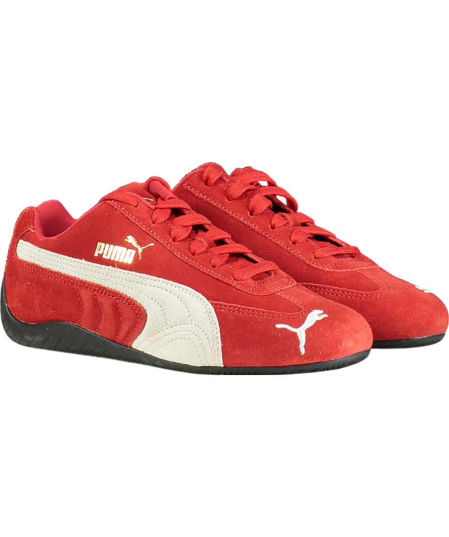 Puma Red Speedcat Og Sneakers Unisex Trainers UK 4 EU 37 👠