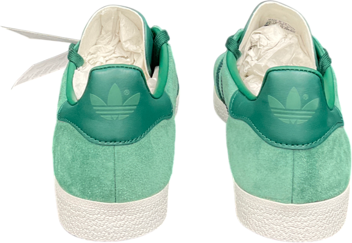 adidas Gazelle Trainers Fresh Green Gold Details UK 6 EU 39 👠