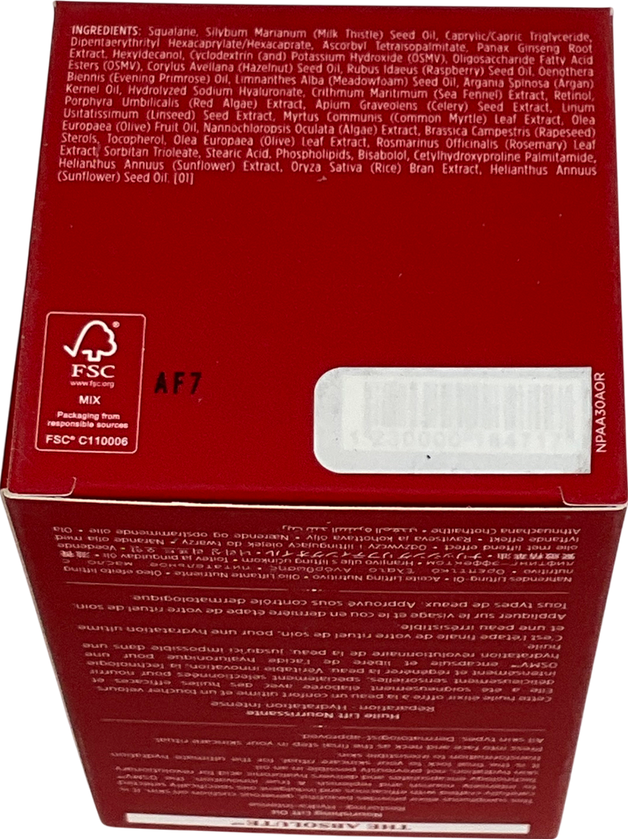 noble panacea The Absolute Nourishing Lift Oil 30 Dose 18ml 30x0.002